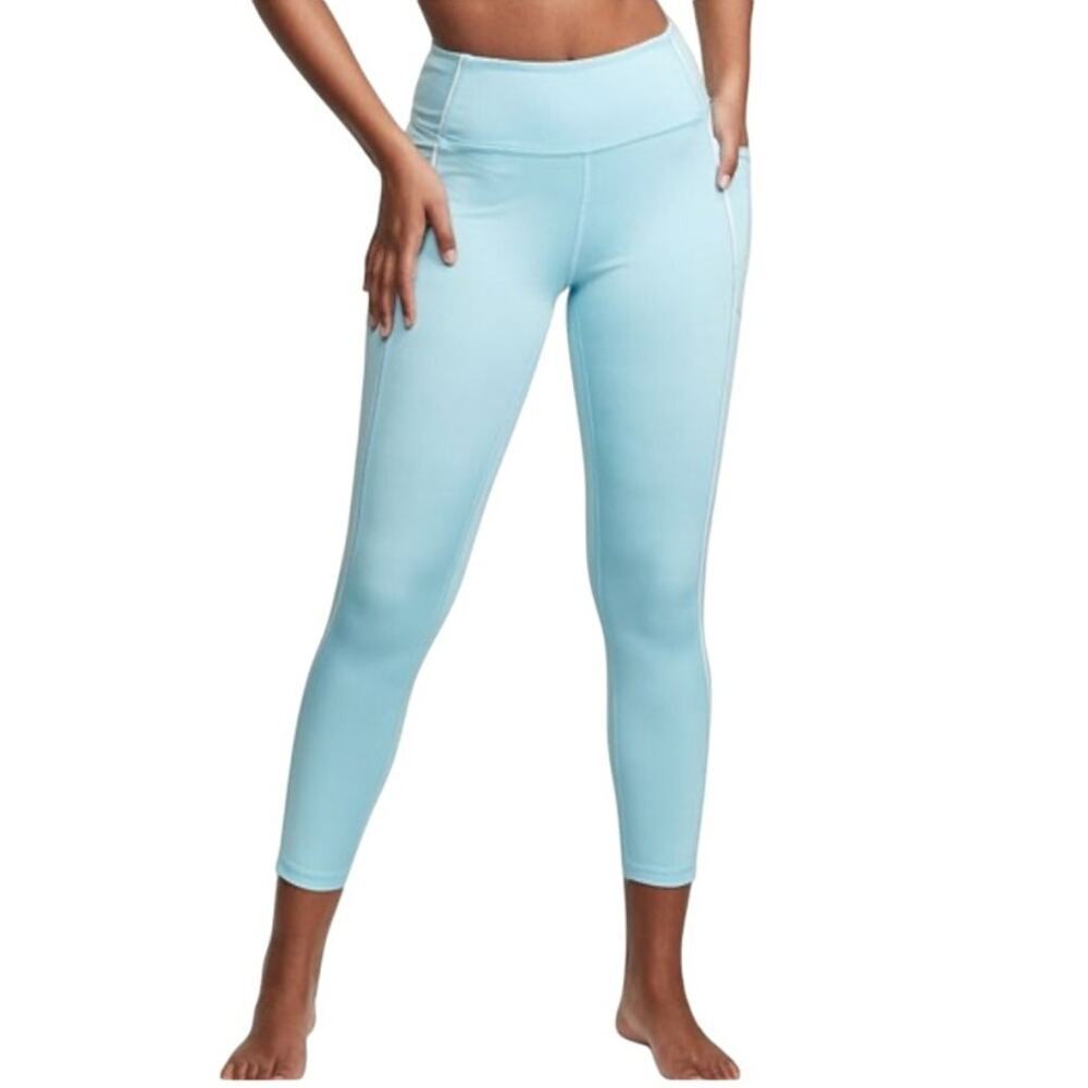 Victoria's Secret Sport Women's Essential Legging Blue Size Medium 24" Pocket